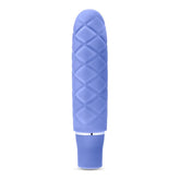 Luxe Cozi Mini Periwinkle - Compact Vibrating Silicone Toy Finger Stimulator